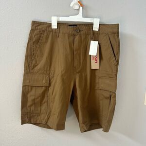 Levi’s Men’s Tan Carrier Cargo Shorts Size 34 NWT